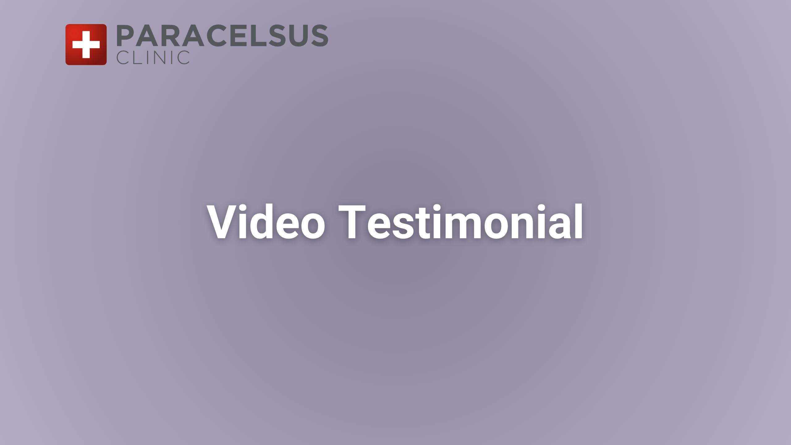 Paracelsus Klinik Lustmühle Video Testimonial Biologische Behandlung Prostatakrebs